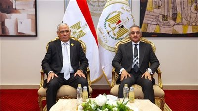 وزير العدل يستقبل النائب العام لتهنئته بتولي مهام منصبه 