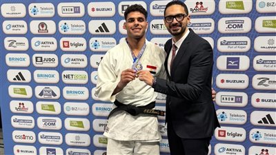وزير الشباب والرياضة يهنئ اتحاد الجودو لحصول عمر الرملي على فضية كأس العالم