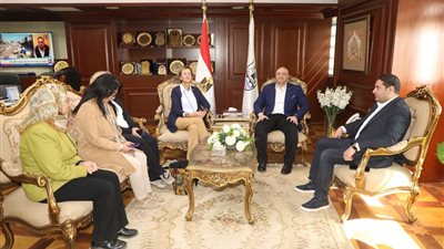 تفاصيل |زيارة سفيرة الاتحاد الأوروبي لمحافظة بنى سويف 