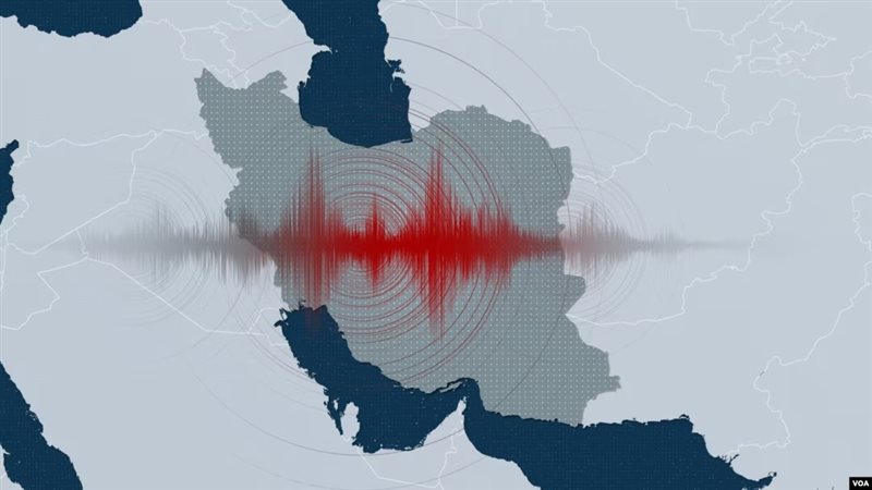 زلزال إيران 
