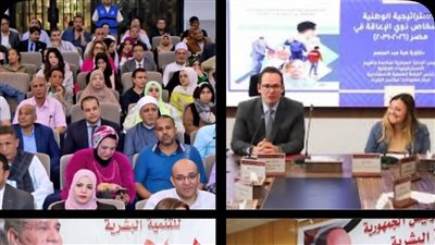 تعرف على أبرز أدوار القومي للإعاقة التشريعات ومشروعات القوانين والإستراتيجيات 