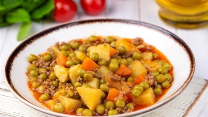 طريقة تحضير البسلة