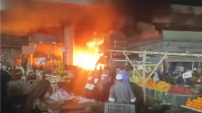 النيابة تنتدب  المعمل الجنائي لكشف ملابسات حريق بمدينة أكتوبر