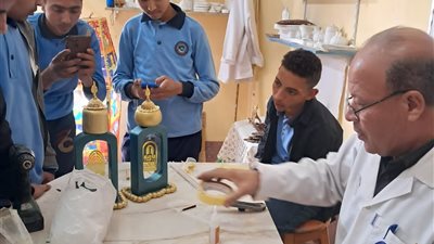 زيارات ميدانية وورش عمل لطلاب المدارس بأسيوط لمركز 