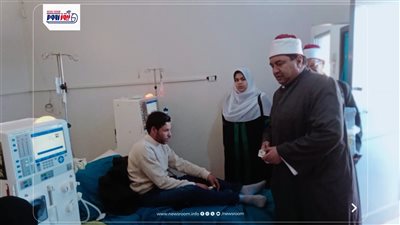 أوقاف الفيوم تواصل فعاليات قوافل الرحمة والمواساة بزيارة مستشفى أبشواي المركزى