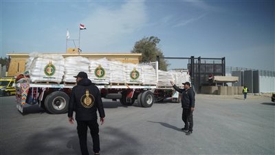  تحيا مصر وبيت الزكاة يعلنان دخول 780 طنًّا لغزة في رمضان