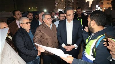محافظ الجيزة يتفقد محطة مناولة المريوطية ويوجه بتسريع وتيرة العمل