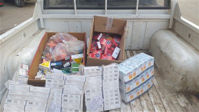 تموين الفيوم يضبط أدوية بمكان غير مرخص بتداولها أو بيعها للمواطنين 