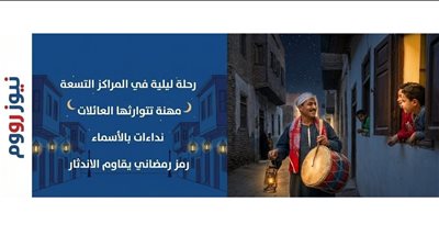 المسحراتي في المنيا.. طبول توقظ الذكريات وتجوب شوارع المراكز الـ 9