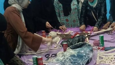 بلمسات إبداعية ختام فعاليات ورشة باليت كلير بمركز شباب السلام في السويس