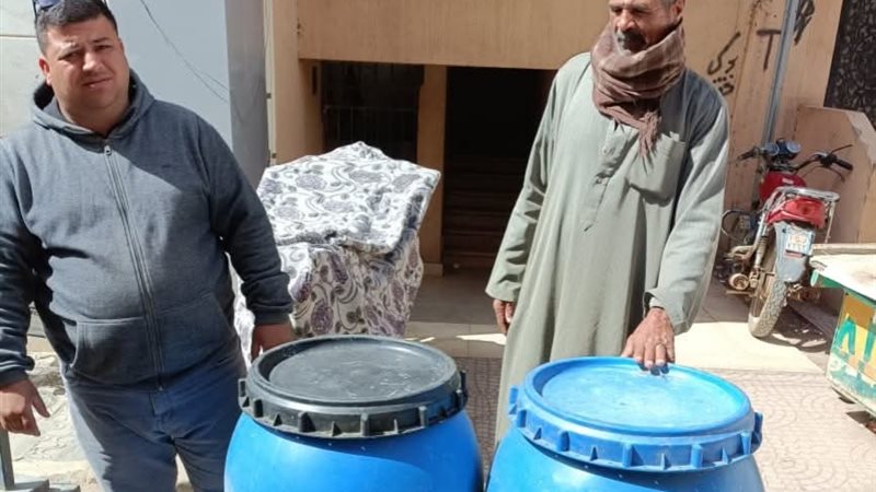 البراميل المضبوطة