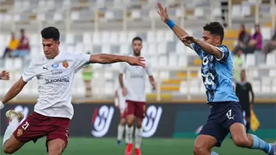 أهداف وملخص مباراة بيراميدز وسيراميكا كليوباترا الشوط الأول في الدوري المصري