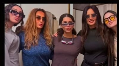 في أحدث ظهور.. ابنة شيرين عبدالوهاب برفقة زينة وشقيقتها |صور