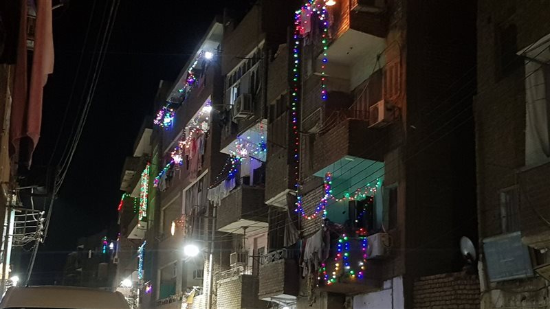 المنازل تتزين لاستقبال
