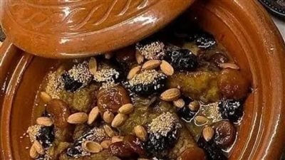 طريقة تحضير طاجين اللحم بالبرقوق الغربي لإفطار رمضاني شهي 	