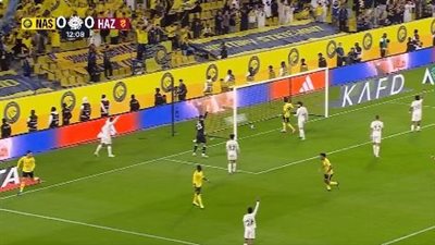 النصر والحزم.. كريستيانو رونالدو يسجل هدفا عالميا في الدوري السعودي