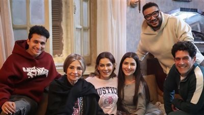 محمد سيد بشير من كواليس من مسلسل الست موناليزا: عيلة بتاكل مال النبي