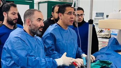 تقنية IVUS بمستشفى الزيتون تنقذ مريضاً من دعامات قلبية غير ضرورية