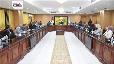 محافظ الفيوم يستقبل أعضاء مجلسي النواب والشيوخ لتقديم التهنئة بالمنصب