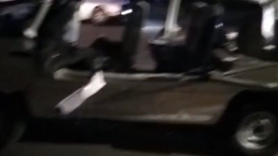 مصرع شخصين وإصابة 12 في انقلاب ميكروباص بالطريق الأوسطي بمدينة 6 أكتوبر| صور 