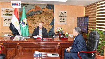 محافظ الفيوم يلتقي مدير الطب البيطري لتكثيف الحملات وحماية الثروة الحيوانية