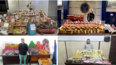 الأمن العام يضبط 1.5 مليون قطعة ألعاب نارية خلال حملات مكثفة