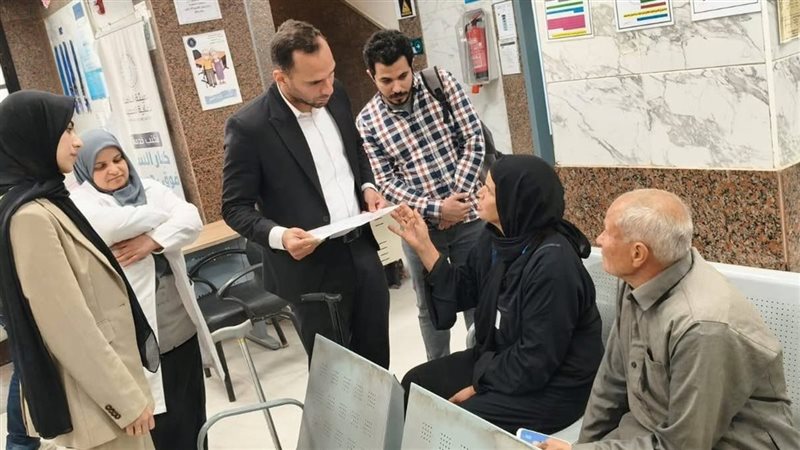 خلال جولته الميدانية