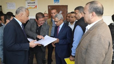 محافظ بني سويف يوجه بإحالة مدرسة الواسطى الصناعية العسكرية للتحقيق
