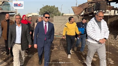 نائب محافظ الفيوم يترأس لجنة لمعاينة مصنع تدوير القمامة بالعدوة لحصر المعدات 