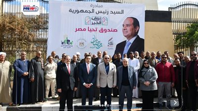 محافظ الفيوم يتفقد قافلة مبادرة «أبواب الخير» لدعم الأسرالأولى بالرعاية