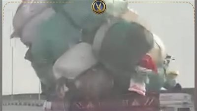 التحقيق مع المتهم بتحميل حمولة زائدة وتعريض حياة المواطنين للخطر