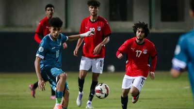 بحضور هاني أبو ريدة.. منتخب مصر للشباب يتعادل مع العراق وديًا