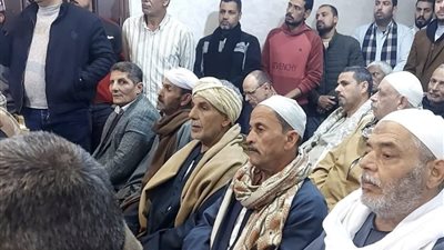 بعد مقتل عريس قبل زفافه على يد صديقه.. صلح ينهي خصومة بين عائلتين في البحيرة