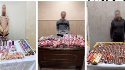 ضبط 108 قضايا ألعاب نارية ومصادرة أكثرمن 1.5 مليون قطعة خلال حملات أمنية مكثفة