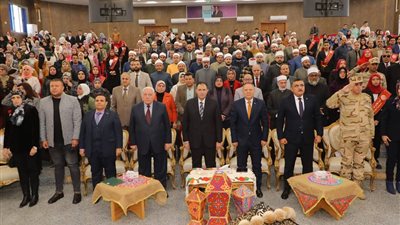 محافظ دمياط يشارك باحتفالية العيد السنوى للأزهر الشريف بالجامعة