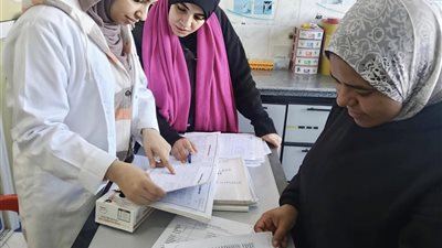 مرور ميداني للطب العلاجي على عدد من مستشفيات دمياط