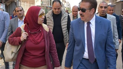 محافظ بورسعيد يوجه بالبدء الفوري للتطوير الشامل لمنطقة خالد بن الوليد بالزهور