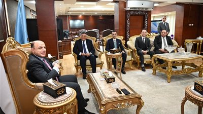 محافظ الغربية يبحث مع وفد قضاة مجلس الدولة سبل التعاون لتعزيز سيادة القانون