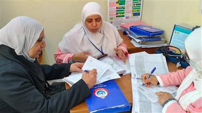 حصاد المرور الإشرافي لفريق الإدارة الصحية بكفر البطيخ