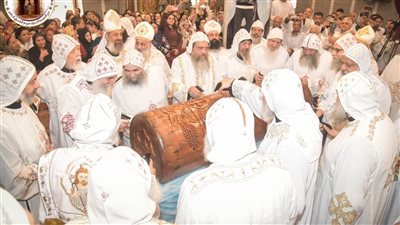 دير السيدة العذراء بالمحرق تحتفل بعيد رحيل القديس القمص ميخائيل البحيري