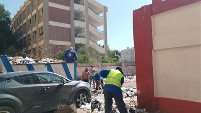 تكثيف جهود النظافة ومرور صباحي ومسائي لمتابعة المرافق في الأربعين بالسويس
