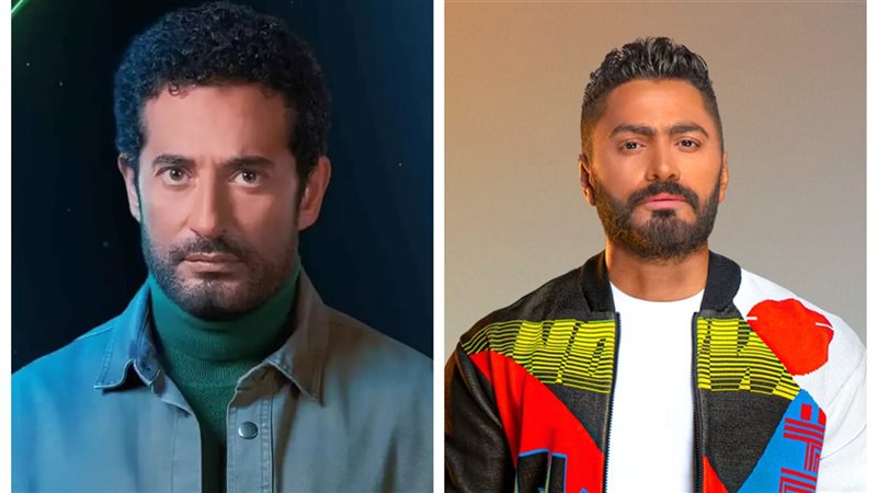 تامر حسني وعمرو سعد