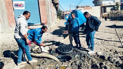 تنفيذاً لتوجيهات محافظ الفيوم: تدخل سريع وصيانة فورية للمرافق بمركز أبشواى 