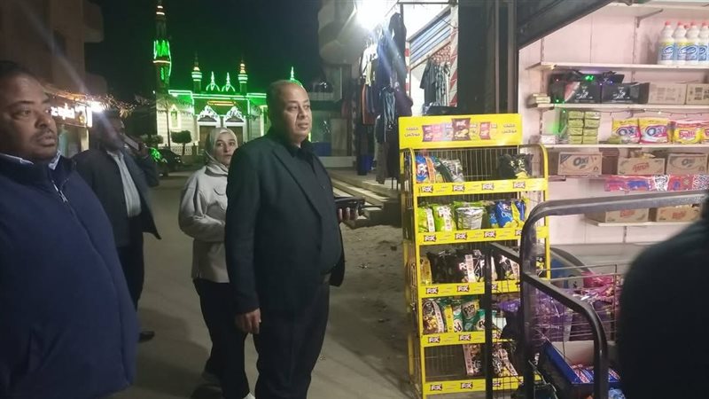 حملة مكبرة بقرية