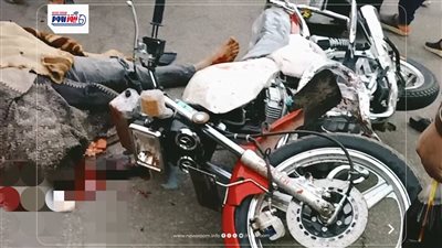 مصرع شاب وإصابة آخر في حادث مروع بين موتسكل وربع نقل بأبشواي