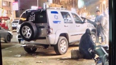 إحالة المتهم بوضع علم اسرائيل على سيارته بكرداسة ودهس مواطنين للجنايات