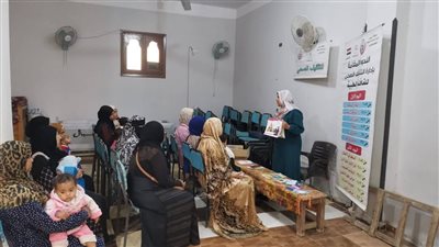 1137 مستفيدا.. إقبال كثيف من المواطنين على القافلة العلاجية بأبوسيال في السويس
