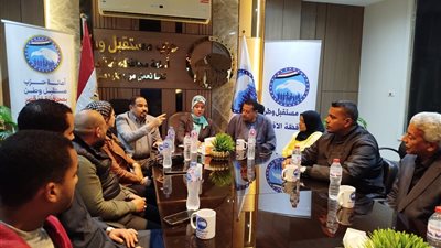 ناصر الضوي يشهد لقاء تشاوريا بأمانة التثقيف والتدريب لحزب مستقبل وطن بالأقصر