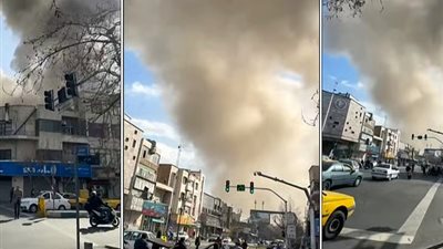 الصواريخ فوق رؤوسنا.. فيديوهات توثق القصف الإيراني لدول الخليج الآن