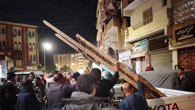 رفع أكثر من 150 حالة إشغال متنوعة ومصادرة للمضبوطات بشوارع وأسواق أسوان 